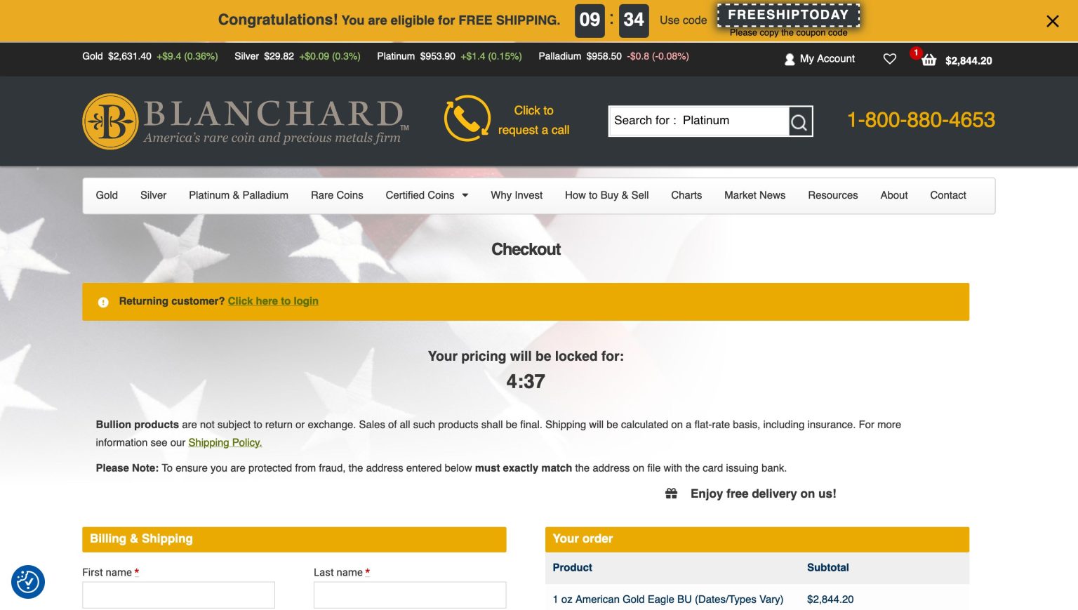 Blanchard Gold Review 2026 | Morss Global Finance