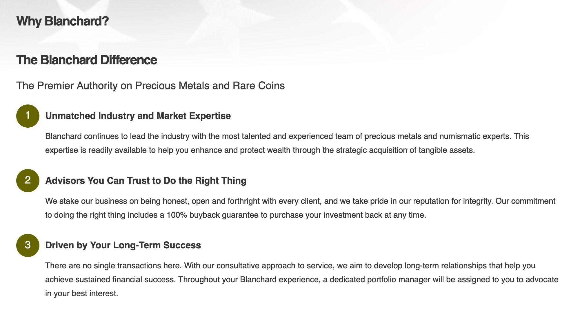 Blanchard Gold Review 2026 | Morss Global Finance
