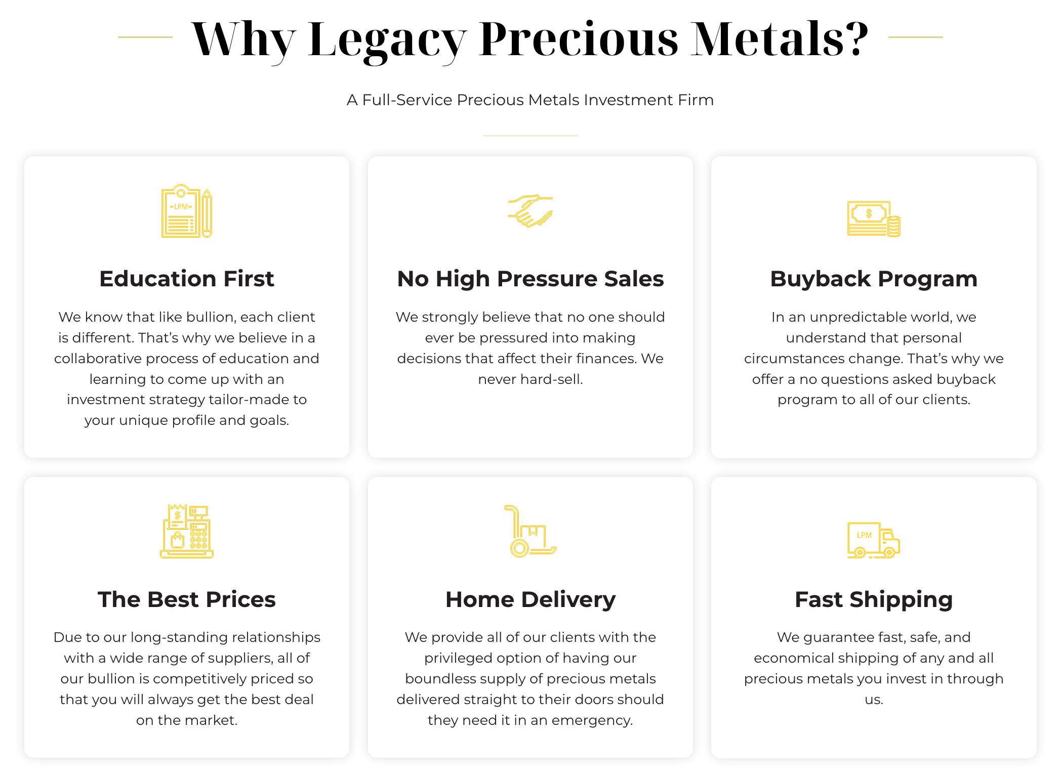 head-to-head legacy vs top industry competitors image