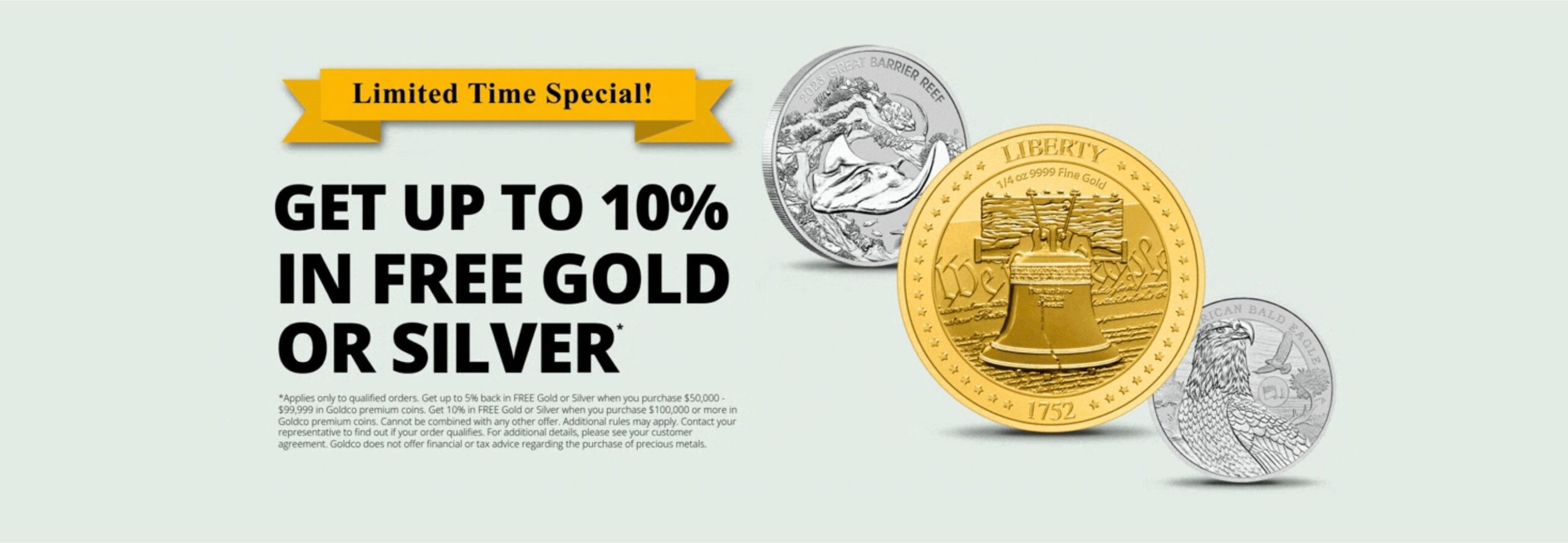 how goldco's free silver and first-year incentives stack up image