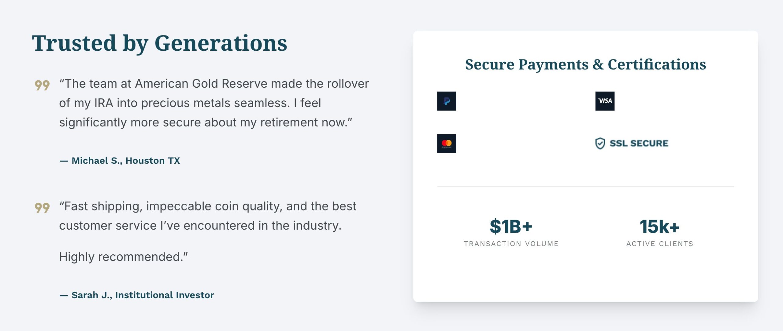 is american gold reserve legit or a scam image